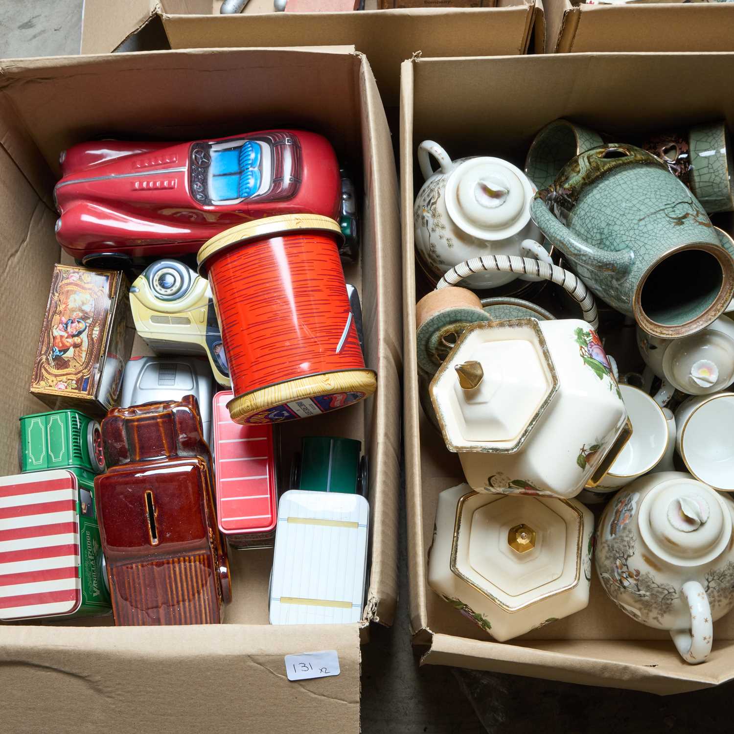 Lot 131 - TWO BOXES