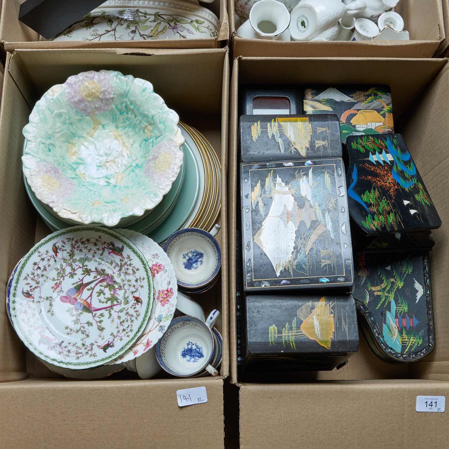 Lot 141 - TWO BOXES