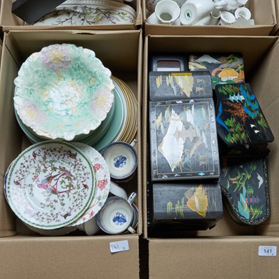 Lot 141 - TWO BOXES