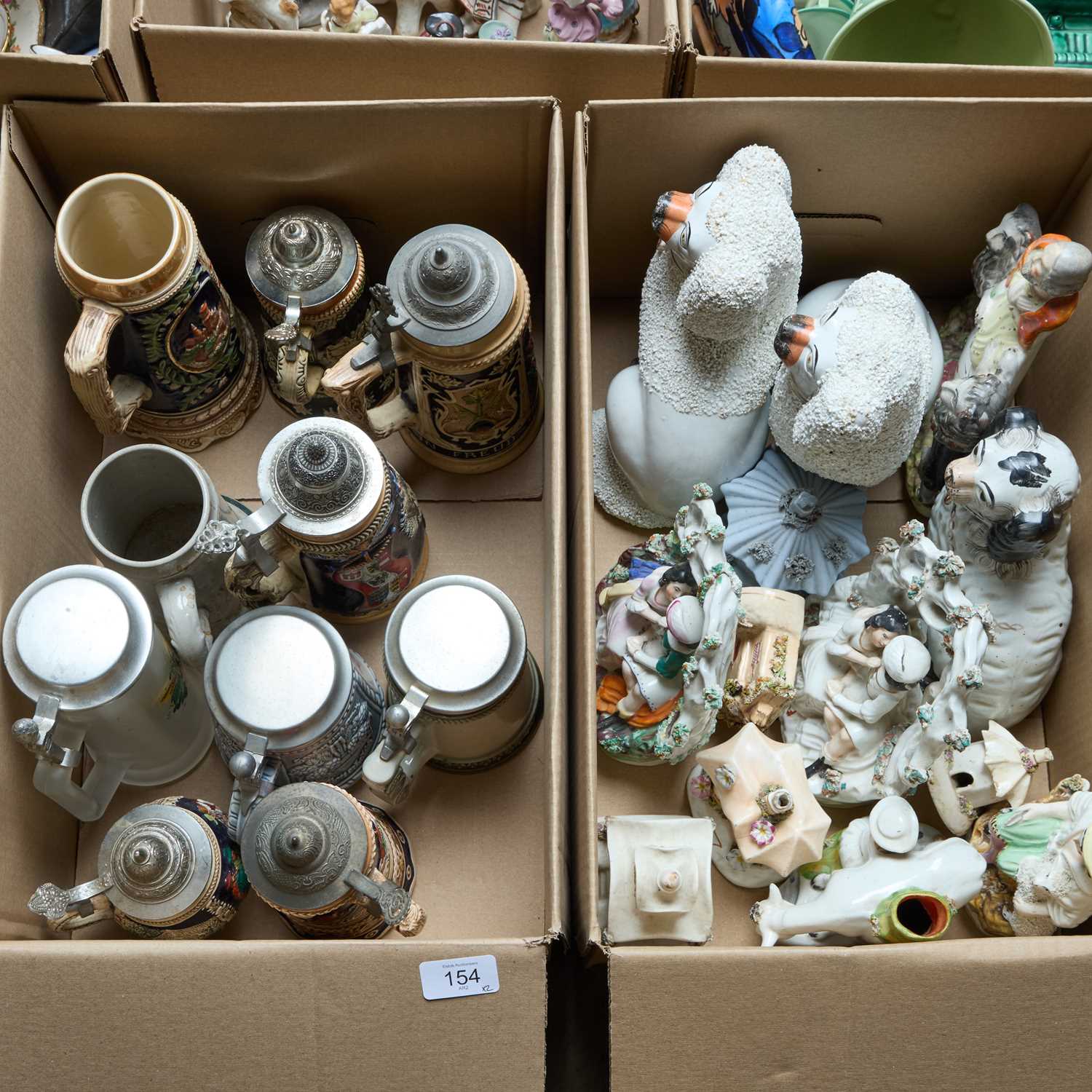 Lot 154 - TWO BOXES