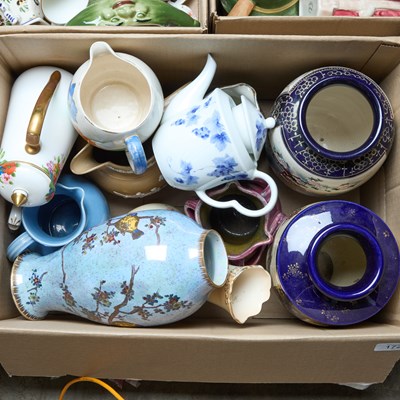 Lot 172 - TWO BOXES OF CERAMICS INCLUDING MASON'S