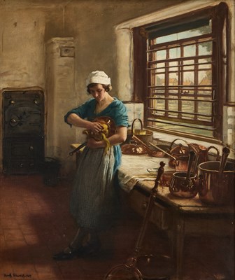 Lot 879 - FREDERICK (FRED) WILLIAM ELWELL RA (1870-1958)