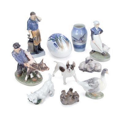Lot 74 - A COLLECTION OF ROYAL COPENHAGEN