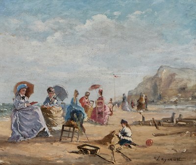 Lot 878 - ERNST LAYNAUD (FRENCH 1841-1928)