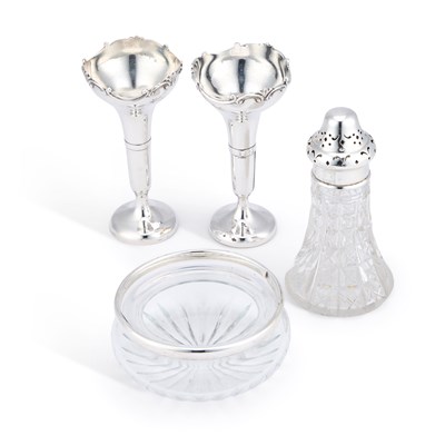 Lot 133 - A GROUP OF SILVER