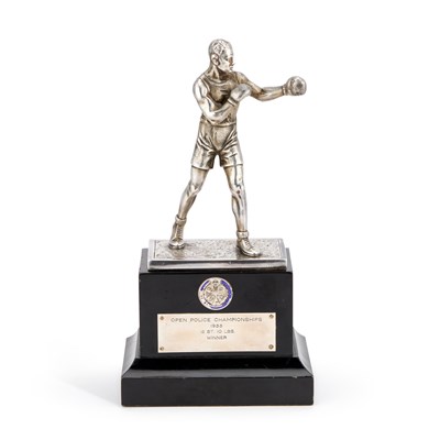 Lot 254 - A 20TH CENTURY BOXING TROPHY