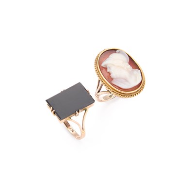 Lot 316 - TWO RINGS