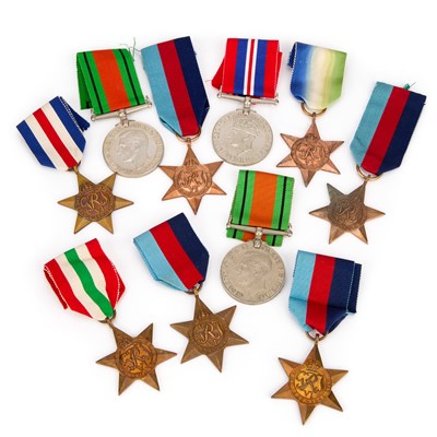 Lot 13 - A GROUP OF SECOND WORLD WAR MEDALS