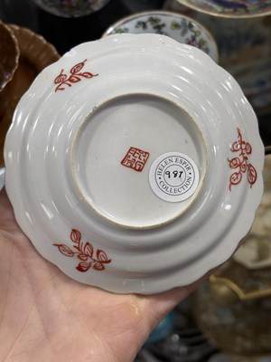 Lot 168 - A GROUP OF 18TH CENTURY AND LATER CHINESE PORCELAIN TEA BOWLS AND SAUCERS