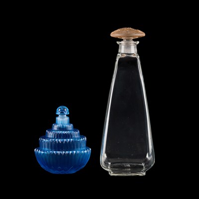Lot 60 - RENÉ LALIQUE (FRENCH, 1860–1945), AN 'AMBROISE' SCENT BOTTLE