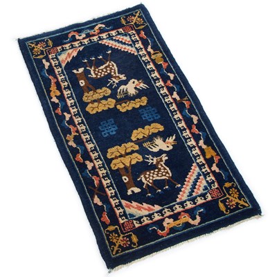 Lot 235 - A CHINESE BAOTOU RUG