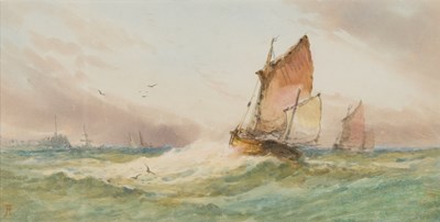 Lot 740 - FREDERICK JAMES ALDRIDGE (1850-1933)