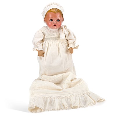 Lot 7 - AN ARMAND MARSEILLE COMPOSITION HEADED DOLL