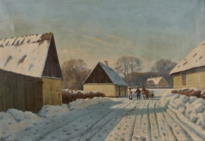 Lot 897 - KAI JEPPE DREWS (DANISH 1884-1964)