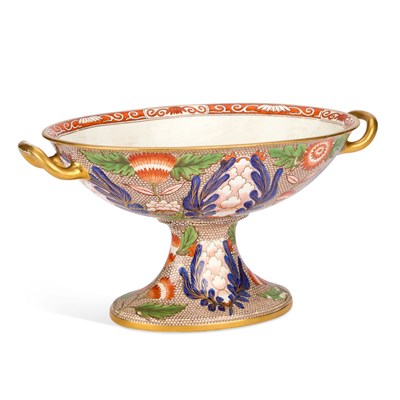 Lot 68 - AN ENGLISH FOOTED COMPORT