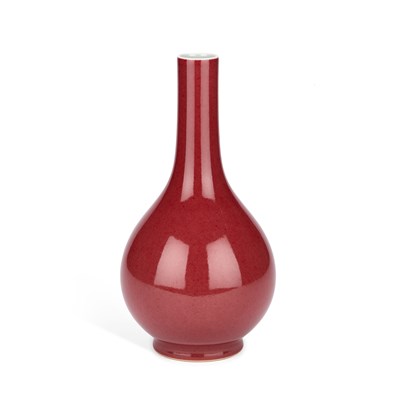 Lot 287 - A CHINESE LANGYAO-TYPE BOTTLE VASE