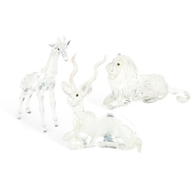 Lot 20 - THREE BOXED SWAROVSKI MODELS