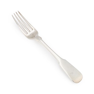 Lot 290 - TAIN: A RARE SCOTTISH PROVINCIAL SILVER FORK
