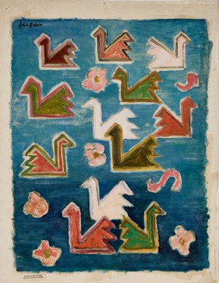 Lot 371 - FLESCHE (GERMAN 20TH CENTURY)