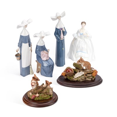 Lot 93 - THREE LLADRO FIGURES