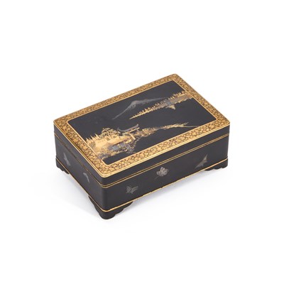 Lot 641 - A FINE JAPANESE INLAID-IRON BOX