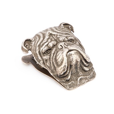 Lot 355 - AN EARLY 20TH CENTURY SILVER NOVELTY DESK CLIP