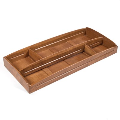 Lot 273 - AN ERCOL ELM PLATE RACK