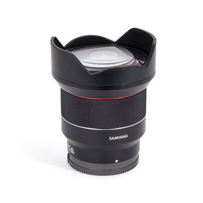 Lot 841 - A SAMYANG 14MM F/ 2.8 FE AUTOFOCUS WIDE ANGLE CAMERA LENS