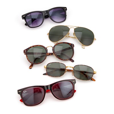 Lot 40 - A GROUP OF RAY-BAN SUNGLASSES