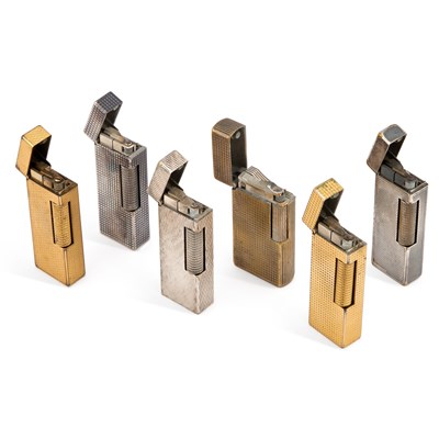 Lot 805 - A GROUP OF DUNHILL ROLLAGAS LIGHTERS