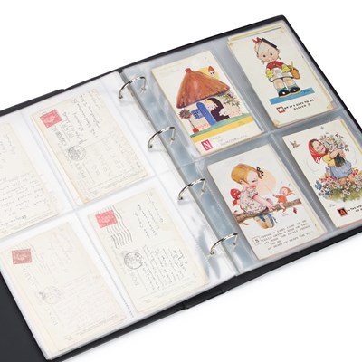 Lot 3 - AN ALBUM OF MABEL LUCIE ATTWELL POSTCARDS