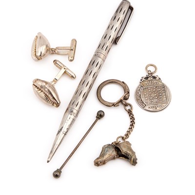 Lot 337 - A GROUP OF SILVER