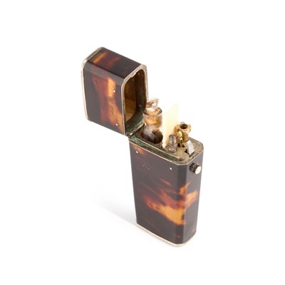 Lot 780 - A TORTOISESHELL SCENT ETUI