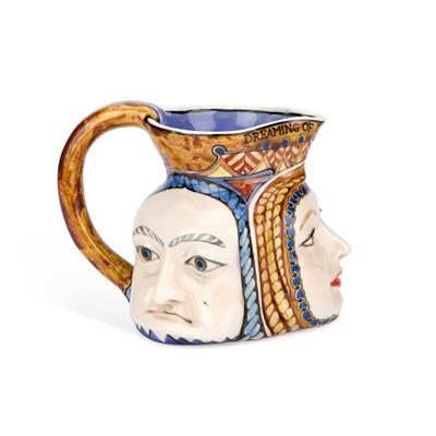 Lot 91 - A DAVID BURNHAM SMITH STUDIO POTTERY JUG