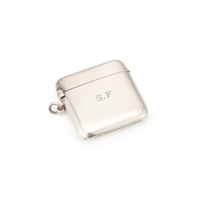Lot 377 - A GEORGE V SILVER BUTT MARKER