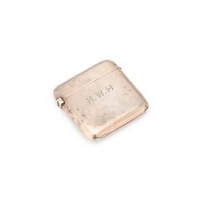 Lot 262 - A GEORGE V SILVER BUTT MARKER