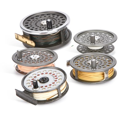 Lot 3 - THREE HARDY REELS