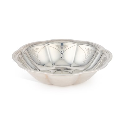 Lot 171 - AN AMERICAN STERLING SILVER BOWL