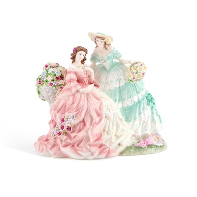 Lot 85 - A LARGE COALPORT LIMITED EDITION FIGURE