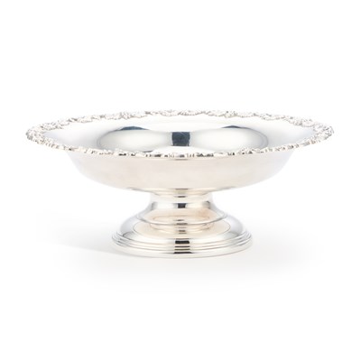 Lot 336 - AN ELIZABETH II SILVER FRUIT BOWL