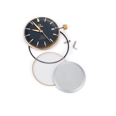 Lot 719 - AN OMEGA CO-AXIAL MOVEMENT DIAL AND HANDS