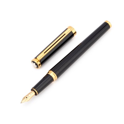 Lot 963 - A MONTBLANC NOBLESSE OBLIGE FOUNTAIN PEN