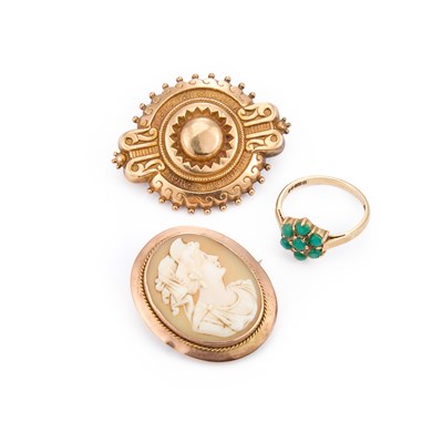 Lot 890 - A GROUP OF JEWELLERY