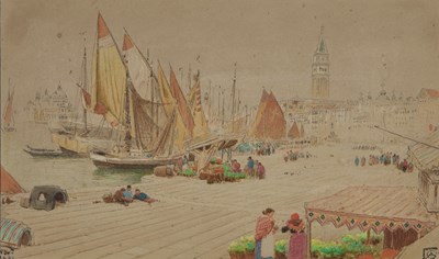 Lot 1029 - ALBERT GOODWIN (1845-1932)