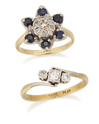 Lot 1750 - TWO RINGS