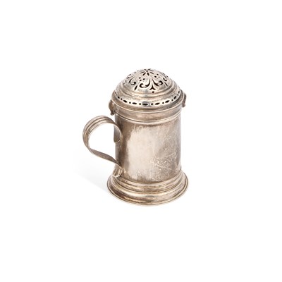 Lot 614 - A GEORGE I SILVER KITCHEN PEPPER