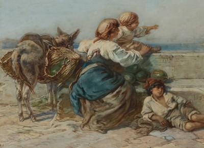 Lot 1108 - GUIDO BACH (GERMAN 1828-1905)
