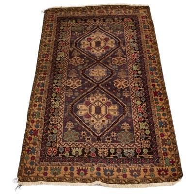 Lot 1118 - AN AFGHAN BALUCH CARPET