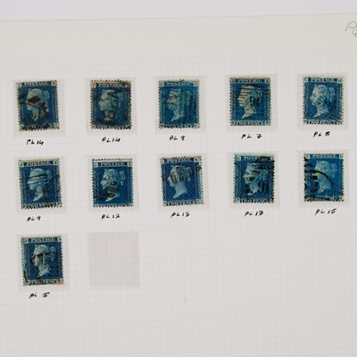 Lot 84 - TWO PENCE BLUE 1858