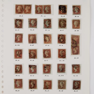 Lot 85 - 1841 1D RED IMPERF X 31